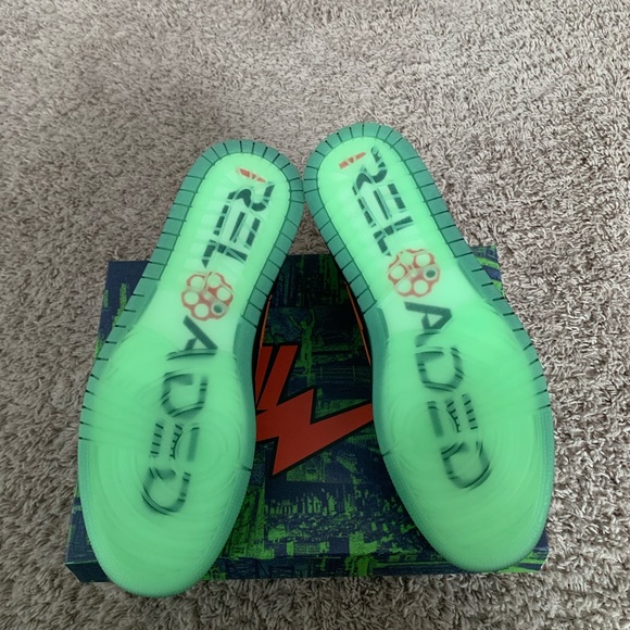 Air Omi Kiy Low 1 Size 12 New Halloween - Picture 2 of 9